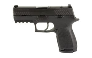 Sig Sauer P320 Compact 9mm 3.9 Inch 15 Round Black Optic Ready Striker Fired Pistol