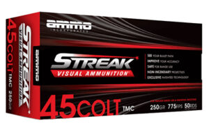 STREAK RED 45 COLT 250GR TMC 50/1000