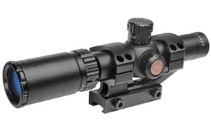 TRUGLO Tru-Brite 30 1-4x24 Mil-Dot Black Scope