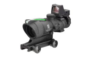 Trijicon ACOG 4X32 223 Remington Green Chevron Rifle Scope