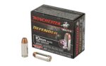 Winchester Defender 10mm 180 Grain Hollow Point Ammunition
