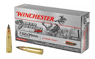 Winchester Deer Season 7.62x39mm 123 Grain Polymer Tip Ammunition