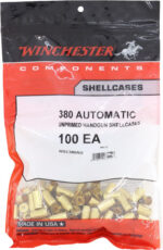 WINCHESTER UNPRIMED CASES 380 - ACP 100 PACK 20PK/CS