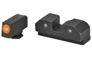 XS Sights R3D 3 Dot Set Tritium Square Front and Notch Rear Sight for Glock Small Frame Pistol