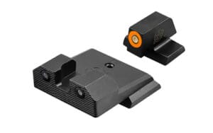 XS Sights R3D 2.0 Smith and Wesson M&P Full Size Orange U Notch Night Sight