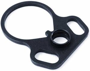 Guntec AR15 Single Point Sling Quick Detach Ambidextrous Black Accessory