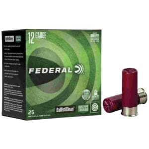Federal BallistiClean 12 Gauge 2-3/4 Inch Number 00 Buckshot Shotgun Ammunition