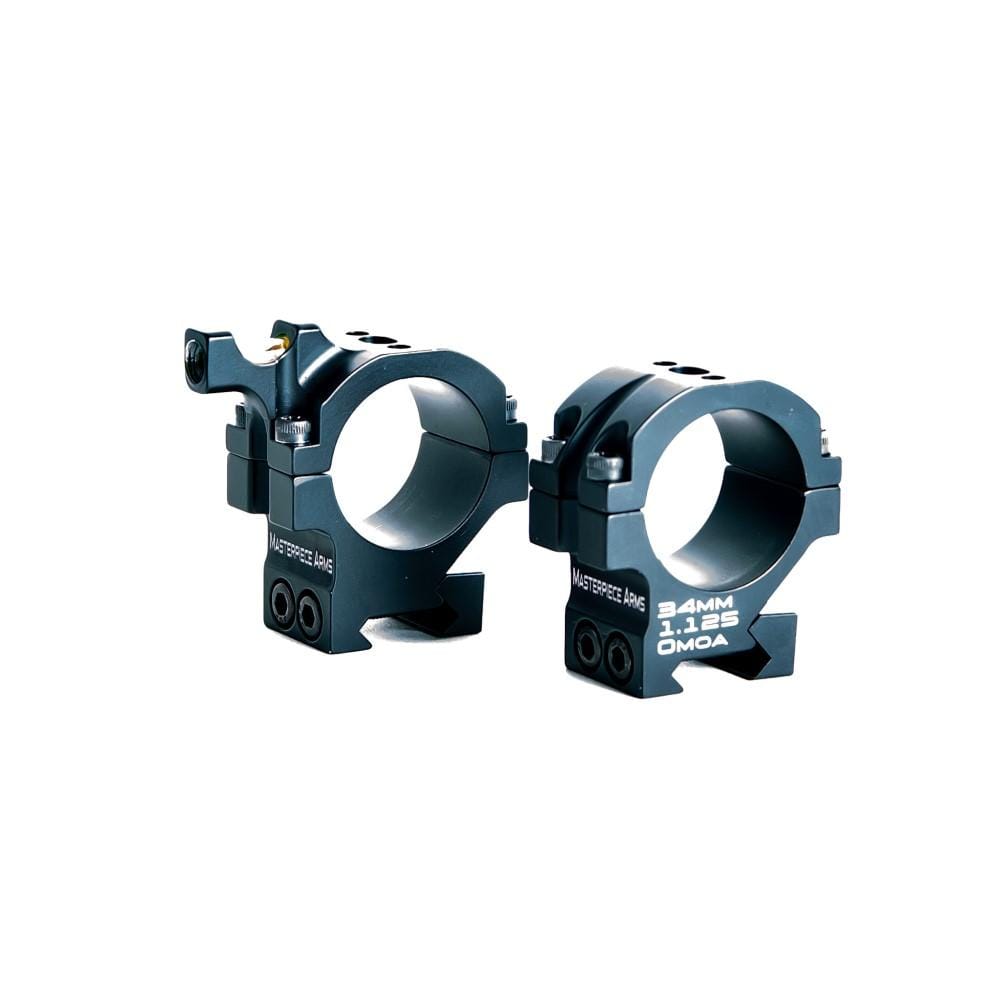 Masterpiece Arms 35mm 1.25 Inch Black Scope Ring Accessory 1 Masterpiece Arms 35mm 1.25 Inch Black Scope Ring Accessory
