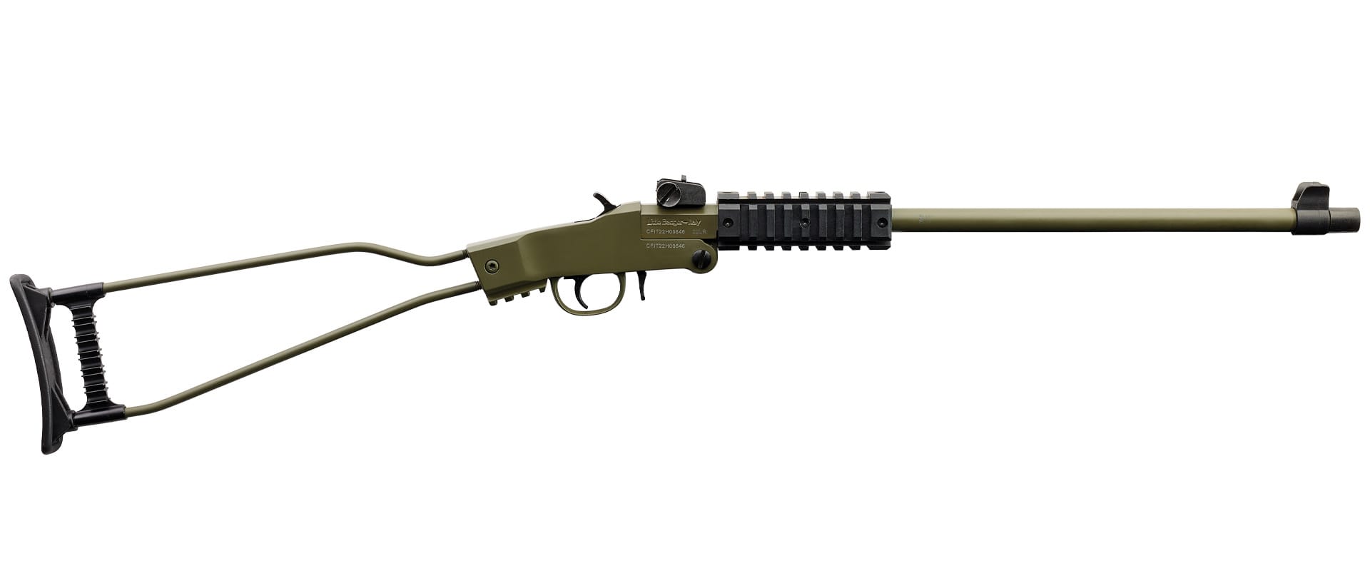 Chiappa Little Badger 22 LR OD Green Rifle 1 Chiappa Little Badger 22 LR OD Green Rifle