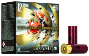 Federal GMT1178 Premium Gold Medal Paper 12Gauge 2.75" 1 1/8oz 8Shot 25 Per Box/10 Case