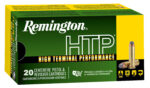 Remington Ammunition 22295 HTP  38Special+P 110gr Semi Jacketed Hollow Point 20 Per Box/25 Case