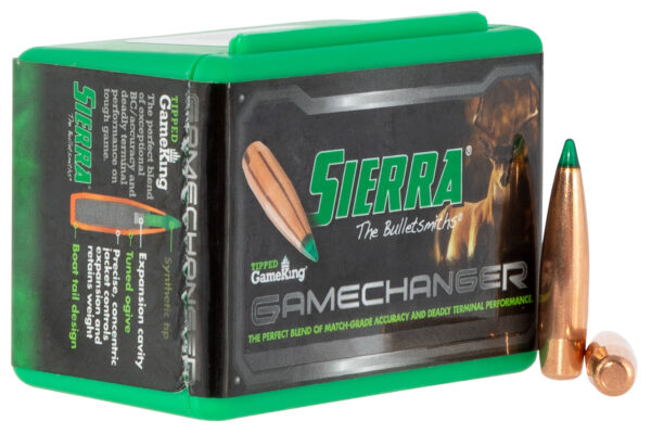 Sierra 4100T Tipped GameKing  6mm 90gr Hollow Point Boat Tail 50/Box