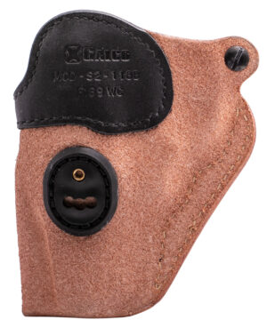 Galco S2118B Scout 3.0  IWB Natural/Black Leather UniClip/Stealth Clip Fits Ruger SP101 Ambidextrous