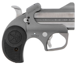 Bond Arms BARN Roughneck  38 Special/357 Mag 2rd Shot 2.50" Stainless Steel Barrel/Black Rubber Grips *No Box/Manual