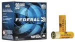 Federal TG2075 Top Gun  20Gauge 2.75" 7/8oz 7.5Shot 25 Per Box/10 Case
