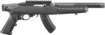 Ruger 4935 22 Charger Lite 22 LR 15+1 10" Matte Black Steel/Ported/Threaded Barrel, Matte Black w/Picatinny Rail Receiver, Black Ergonomic Polymer Grip