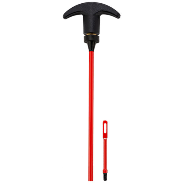 KleenBore SAF400 SAF-T-CLAD Cleaning Rod .22 - .45 Cal Rifle 33" w/ Swivel Handle