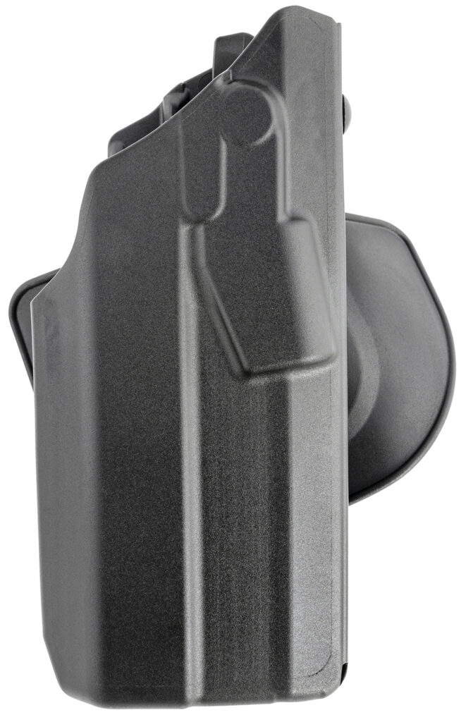 Safariland 73788325411 7TS OWB Black SafariSeven Compatible with Glock 17 w/Light, Belt Slide/Paddle Mount, Right Hand