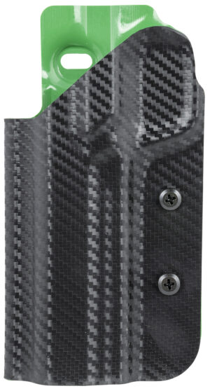 Uncle Mike's 54RNC75BGL Range/Competition Holster OWB Black/Green Boltaron Belt Slide Fits S&W M&P/S&W M&P 2.0/S&W Core/S&W M&P 1.0 Left Hand