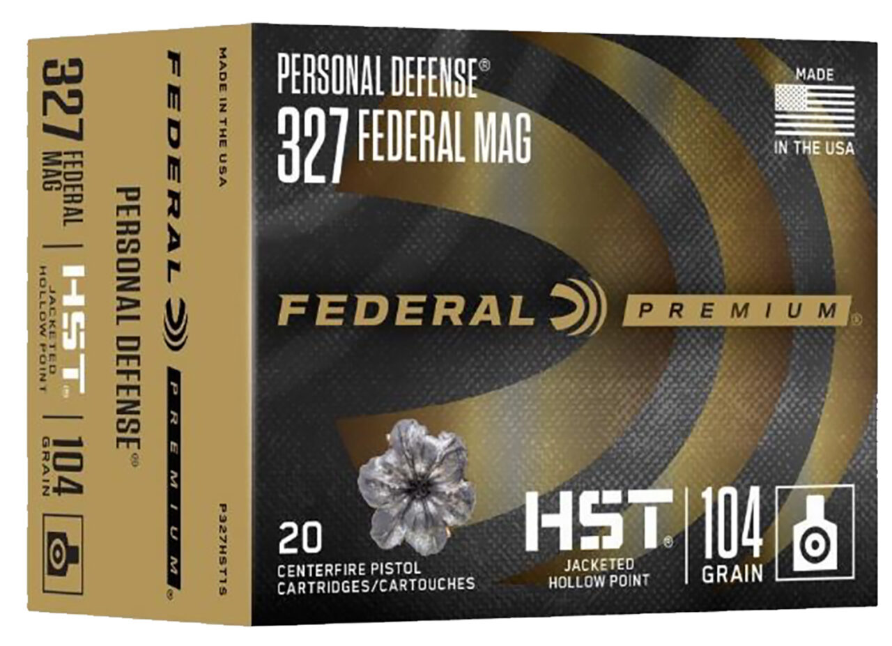 Federal Premium Personal Defense 327 Federal Magnum 104 Grain Jacketed Hollow Point Ammunition 1 Federal Premium Personal Defense 327 Federal Magnum 104 Grain Jacketed Hollow Point Ammunition