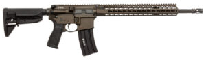 BCM 750790BRZ RECCE-16 KMR-A 223 Rem,5.56x45mm NATO 16" 30+1 Bronze Cerakote, Black Manganese Phosphate, 6 Position Stock Black Bravo Mod 3 Grip