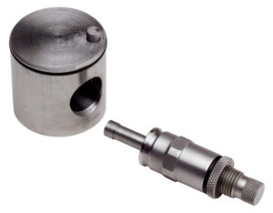 Hornady Pistol Rotor Metering Insert Silver Reloading Accessory