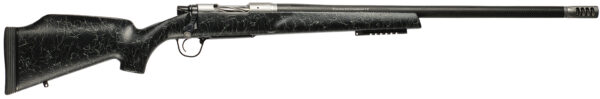 Christensen Arms 8011002000 Traverse  300 PRC 3+1 26" Threaded Barrel, Natural Stainless, Black with Gray Webbing Stock