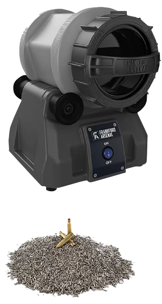 Frankford Arsenal Essentials Rotary Tumbler Lite 223 Remington Reloading Kit 300 Pieces Brass