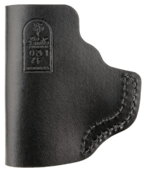 DeSantis Gunhide 031BA7FZ0 Insider IWB Black Leather Belt Clip Fits Ruger LCP II Right Hand