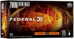 Federal F7PRCTFS2 Fusion  7mmPRC 175gr Bonded Soft Point 20 Per Box/10 Case