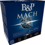 B&p Ammunition 12B78F28 Mach  12Gauge 2.75" 7/8oz 8Shot 25 Per Box/10 Case