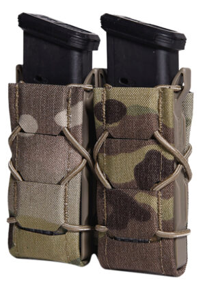 High Speed Gear 24PT02MC TACO Gen 2 Double Pistol Multi-Cam Nylon MOLLE Compatible w/ Pistol
