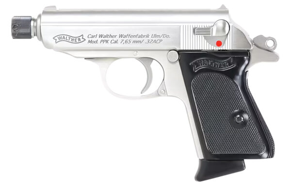 Walther Arms 4796060 PPK SD 32 ACP 7rd 3.30" Stainless Stainless Steel Slide Stainless
