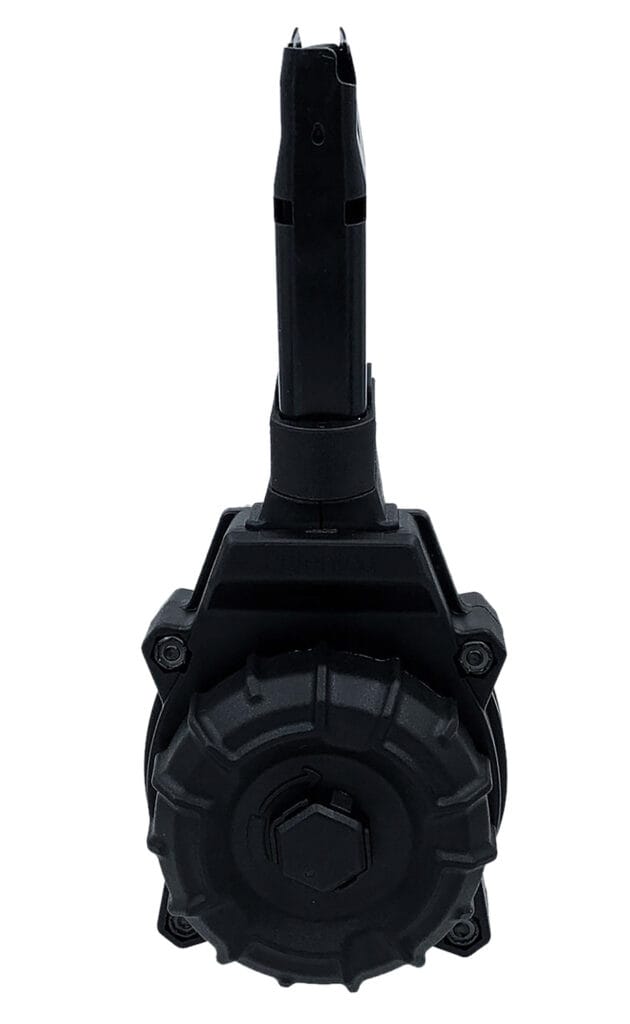 ProMag 30 Round 380 ACP Drum Magazine Black Polymer