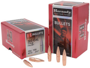 Hornady 3131   303Cal 174gr Full Metal Jacket 100 Per Box/15 Case