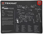 TekMat TEKR20SIGP226 Sig Sauer P226 Ultra 20 Cleaning Mat Black/White Rubber 15" x 20"