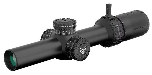 Swampfox Optics ARH16241-B Arrowhead  Black 1-6x24mm 30mm Tube Guerrilla Dot BDC Reticle