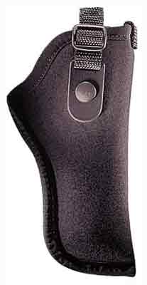 GunMate Medium Revolver 4 Inch Black Belt Loop Hip Holster