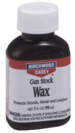 Birchwood Casey Gun Stock Wax 3 Ounce Bottle Accessory