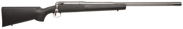 Savage Arms 18146 12 LRPV 204 Ruger Caliber with 1rd Capacity, 26" 1:12" Twist Barrel, Matte Stainless Metal Finish & Matte Black Fixed HS Precision with V-Block Stock Right Hand (Full Size)