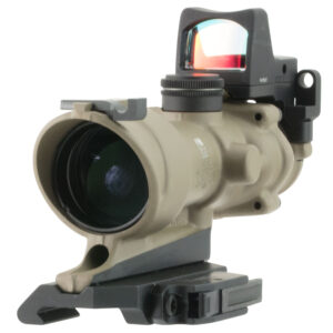 Trijicon ACOG ECOS Combo 4x32 223 Remington Flat Dark Earth Scope