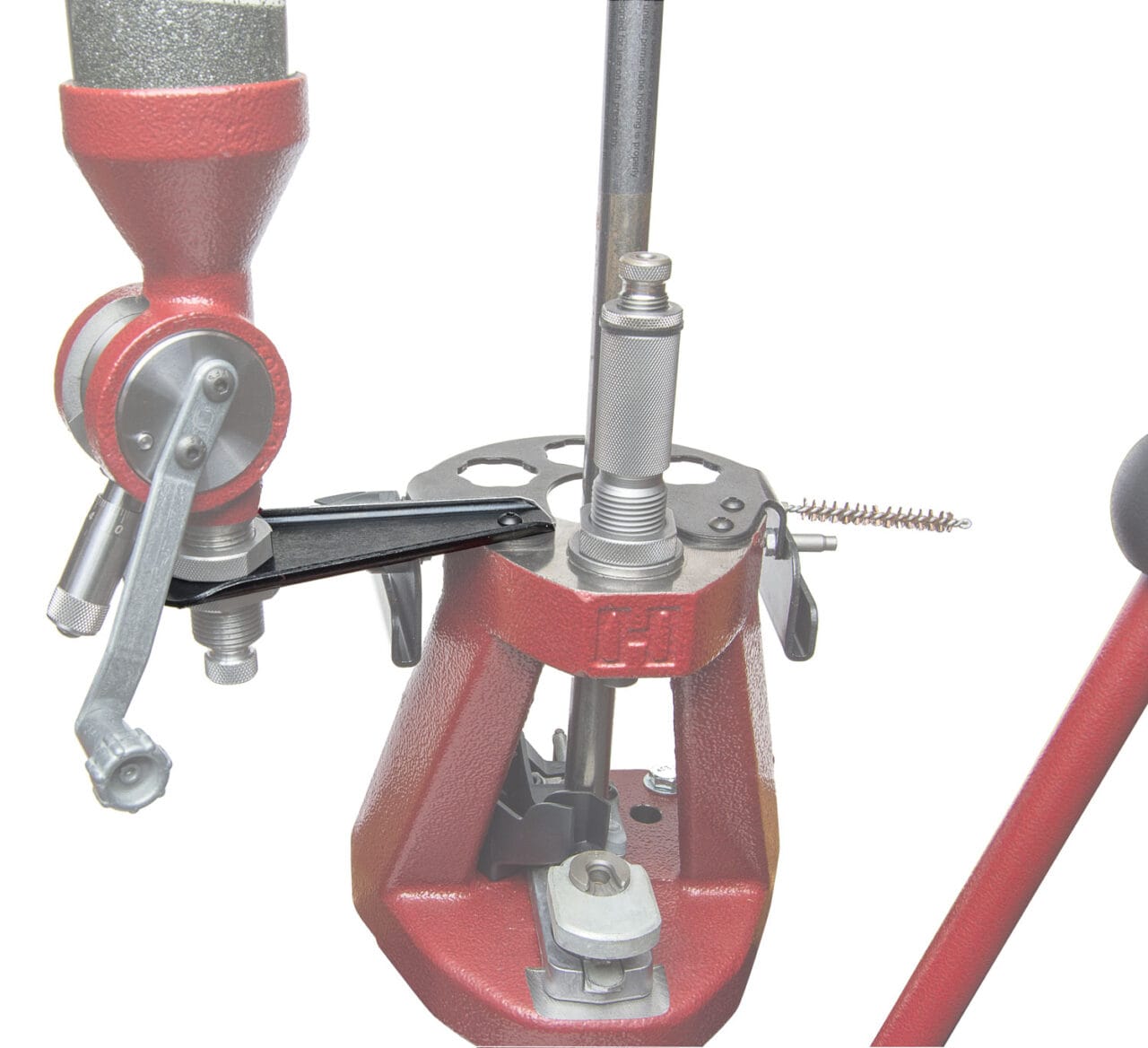 Hornady Iron Press Powder Measure Bracket Reloading Accessory 1 Hornady Iron Press Powder Measure Bracket Reloading Accessory