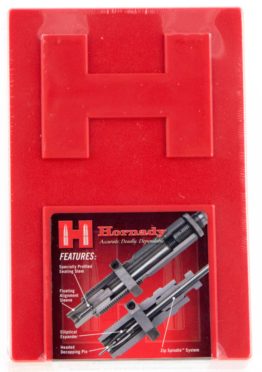 Hornady Custom Grade Series III 6mm Creedmoor Full Length Reloading Die Set 1 Hornady Custom Grade Series III 6mm Creedmoor Full Length Reloading Die Set