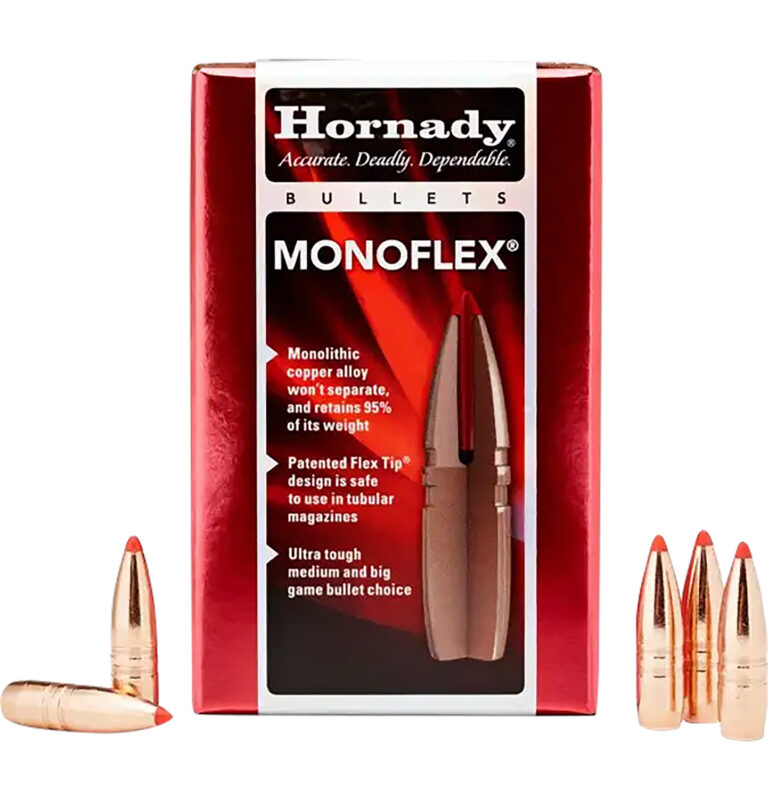 Hornady 30 Caliber 140 Grain MonoFlex Rifle Ammunition 50 Round Box