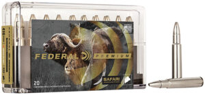 Federal P416T1 Premium Safari Cape-Shok 416Rigby 400gr Trophy Bonded Bear Claw 20 Per Box/10 Case