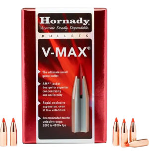 Hornady 22265 V-Max  22 Cal .224 53 gr V Max 100 Per Box/ 40 Case