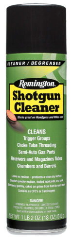 Remington Accessories 18472 Shotgun Cleaner  Removes Carbon/Lead/Plastic Fouling/Powder 18 oz Aerosol