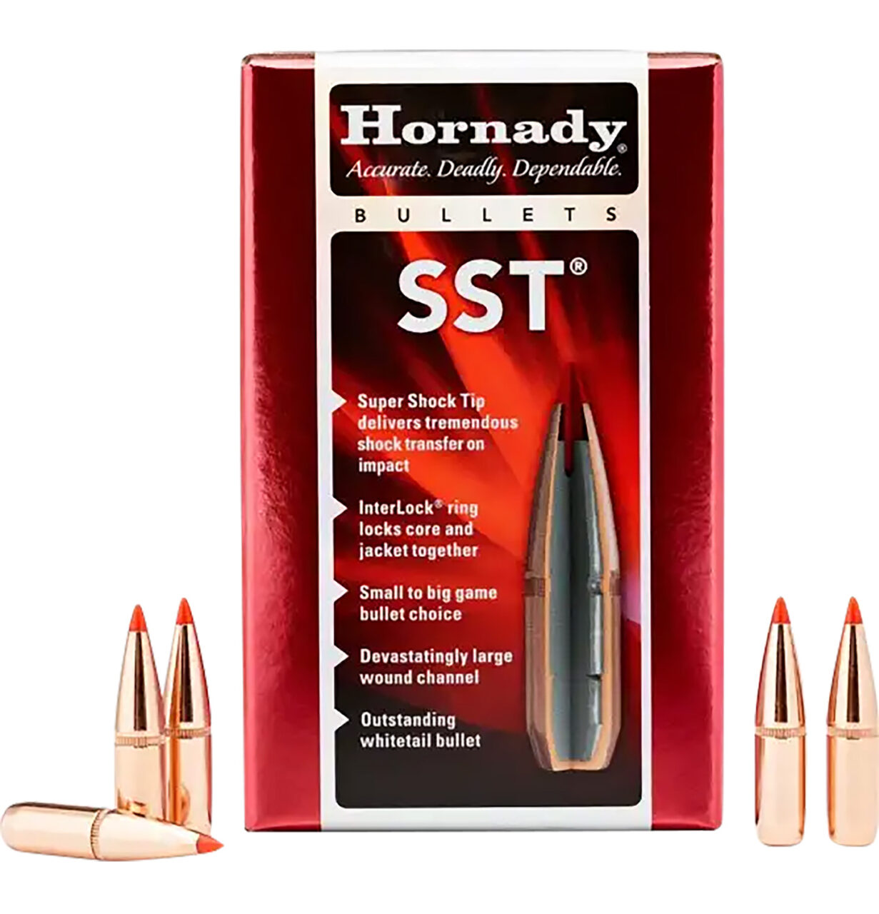 Hornady 30 Caliber 125 Grain SST Reloading Bullet 100 Count 1 Hornady 30 Caliber 125 Grain SST Reloading Bullet 100 Count