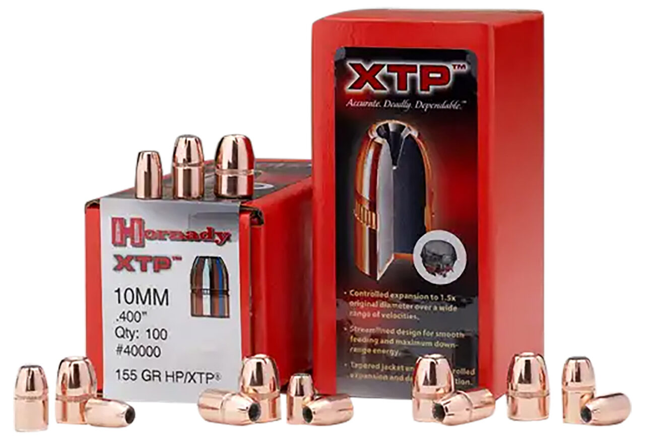 Hornady 38 Caliber 140 Grain XTP Hollow Point Reloading Bullet 100 Count 1 Hornady 38 Caliber 140 Grain XTP Hollow Point Reloading Bullet 100 Count