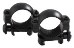 Turner Fabrications 1 Inch Weaver Medium Matte Black Scope Rings Accessory